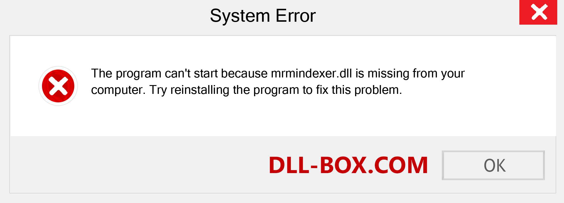  mrmindexer.dll file is missing?. Download for Windows 7, 8, 10 - Fix  mrmindexer dll Missing Error on Windows, photos, images